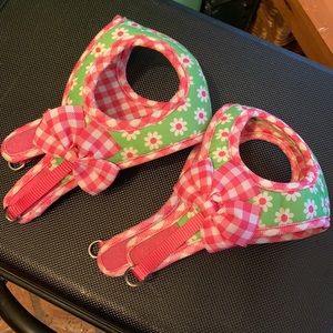 2homemade dog harness’s